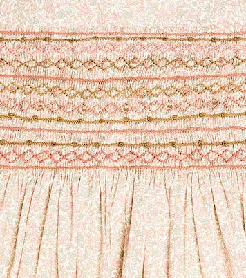 Robe Duchesse en coton à fleurs | Bonpoint