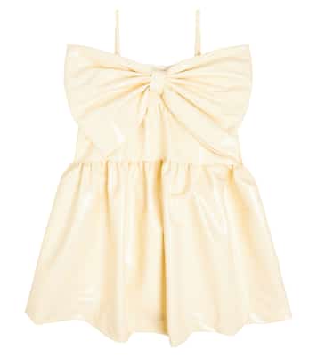 Kleid aus Lederimitat | Caroline Bosmans