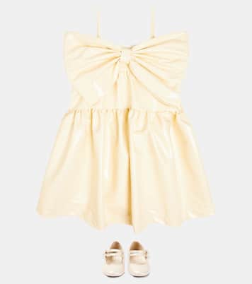 Kleid aus Lederimitat | Caroline Bosmans