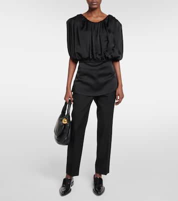 Top aus Satin | Jil Sander