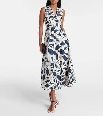 Robe midi imprimée en coton | 'S Max Mara