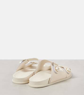Verzierte Sandalen Fayence aus Leder | Jimmy Choo