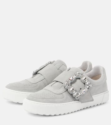 Zapatillas Very Vivier de ante adornadas | Roger Vivier