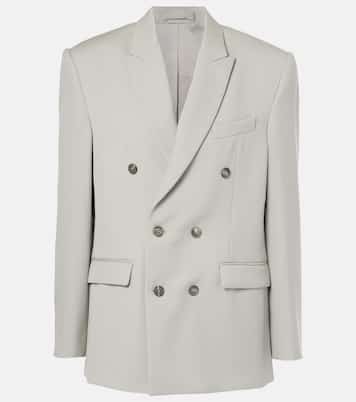 Double-breasted wool blazer | Wardrobe.NYC