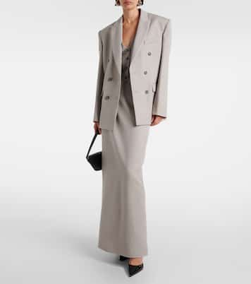 Double-breasted wool blazer | Wardrobe.NYC