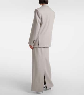 Double-breasted wool blazer | Wardrobe.NYC