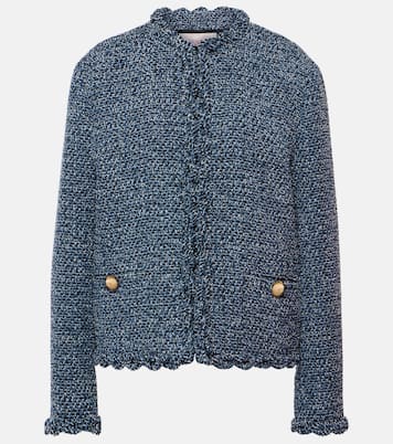 Tweed denim jacket | Valentino