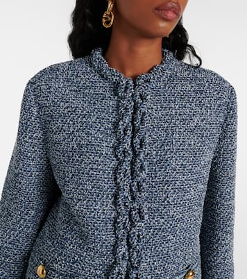 Tweed denim jacket | Valentino