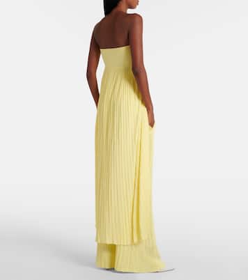 Pantaloni regular in jersey a vita alta | Alaïa