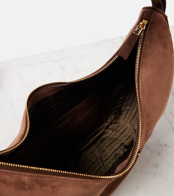 Sac Arque Large en daim | Prada