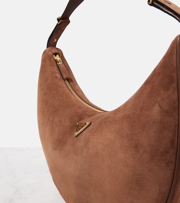 Sac Arque Large en daim | Prada