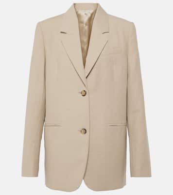 Blazer de mezcla de lino | Toteme