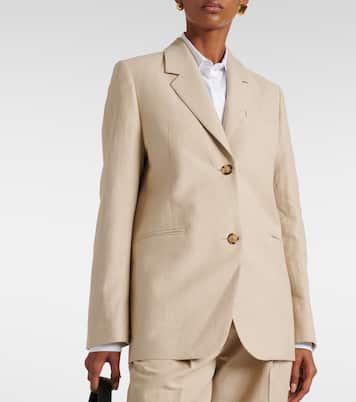 Blazer de mezcla de lino | Toteme