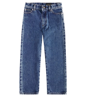 Jean droit à logo | Dolce&Gabbana Kids