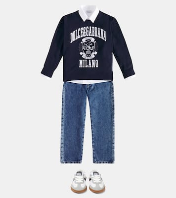 Jean droit à logo | Dolce&Gabbana Kids