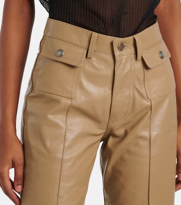 Pantaloni flared in pelle | Tom Ford
