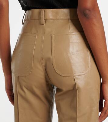 Pantaloni flared in pelle | Tom Ford