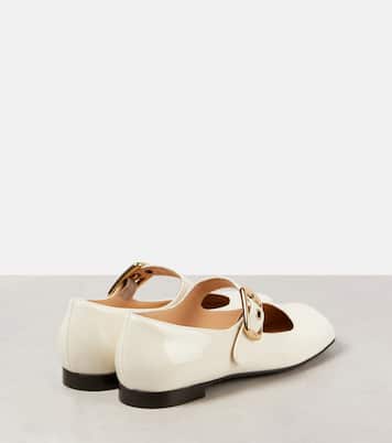Polly leather Mary Jane flats | Chloé