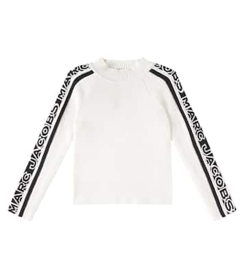 Pullover in misto cotone a coste | Marc Jacobs Kids
