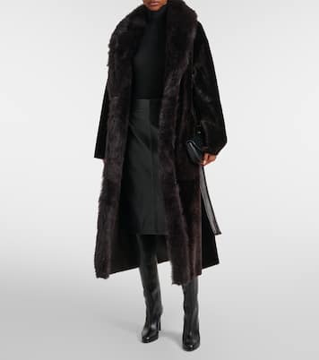 Gonna midi Lady in pelle | Nour Hammour