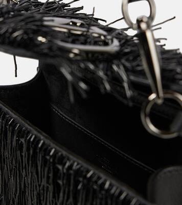 Verzierte Schultertasche Locò Small aus Leder | Valentino Garavani
