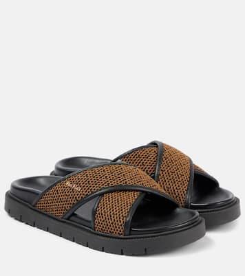 Party raffia slides | Max Mara