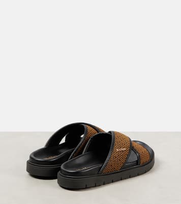 Party raffia slides | Max Mara
