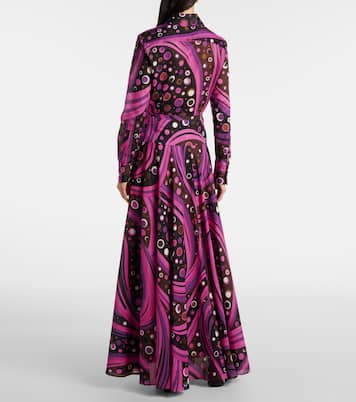 Gonna lunga Fontane in cotone | Pucci
