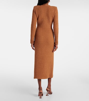 Abito midi in tweed | Self-Portrait