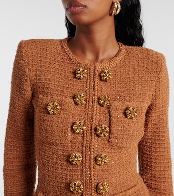 Abito midi in tweed | Self-Portrait