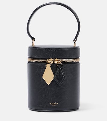 Sac vanity Cube Mini en cuir | Alaïa