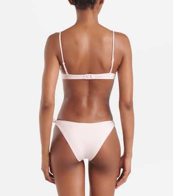 Top bikini con applicazione floreale | Coperni
