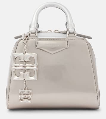 Borsa Antigona Cube Nano in pelle metallizzata | Givenchy