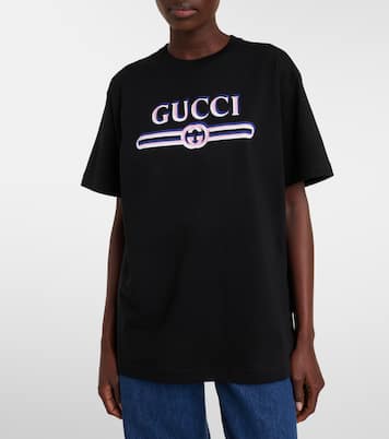 T-shirt imprimé en coton | Gucci