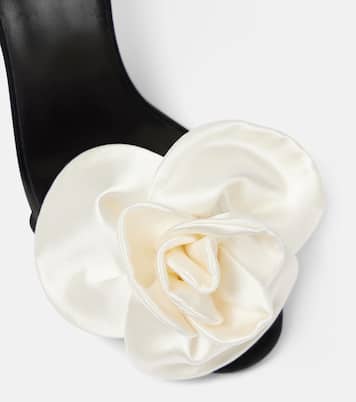 Sandales 105 en satin à fleurs | Magda Butrym