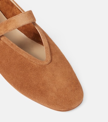 Ballerines Mary Jane Stella en daim | Le Monde Béryl