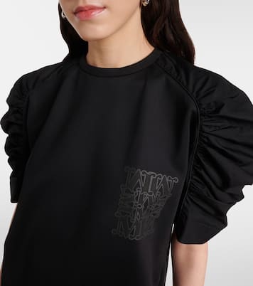 T-shirt Mantide in jersey con logo | Max Mara