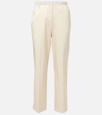 Pantaloni regular in misto cotone | Toteme