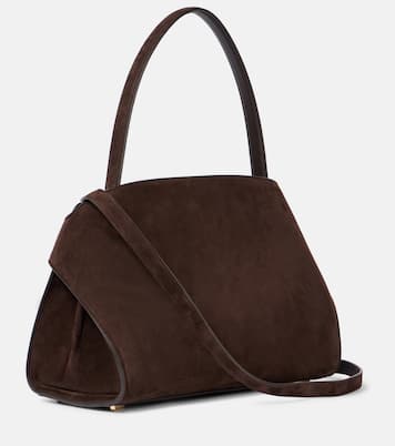 Hug Medium suede shoulder bag | Ferragamo