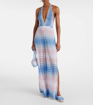 Wave semi-sheer jumpsuit | Missoni
