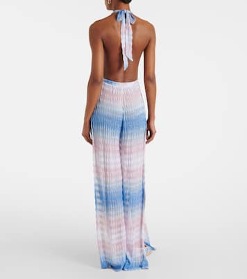 Wave semi-sheer jumpsuit | Missoni