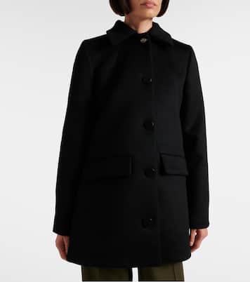 Peacoat Double G aus Wolle | Gucci