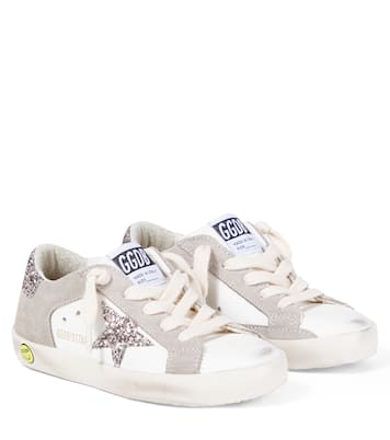 Super-Star leather and suede sneakers | Golden Goose Kids