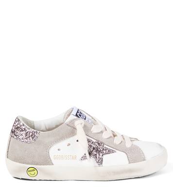 Super-Star leather and suede sneakers | Golden Goose Kids