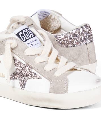 Super-Star leather and suede sneakers | Golden Goose Kids
