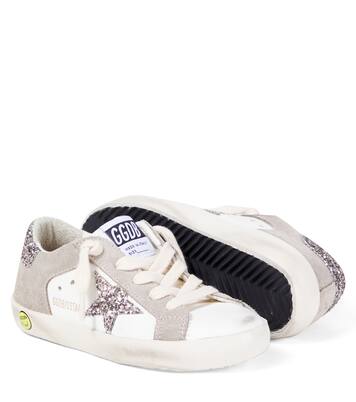 Super-Star leather and suede sneakers | Golden Goose Kids