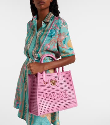 Bolso La Medusa Small de piel | Versace