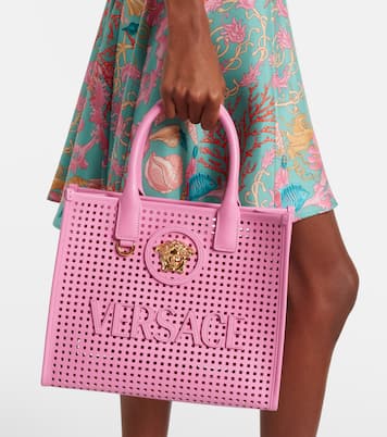 Bolso La Medusa Small de piel | Versace
