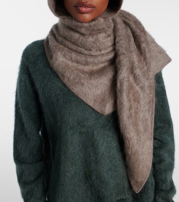 Bandana cashmere scarf | Lisa Yang