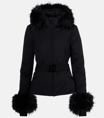 Chaqueta de esquí Giselle con pelo sintético | Goldbergh